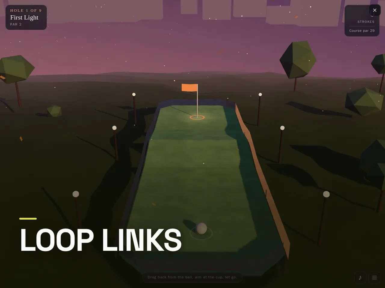 Screenshot of Loop Links