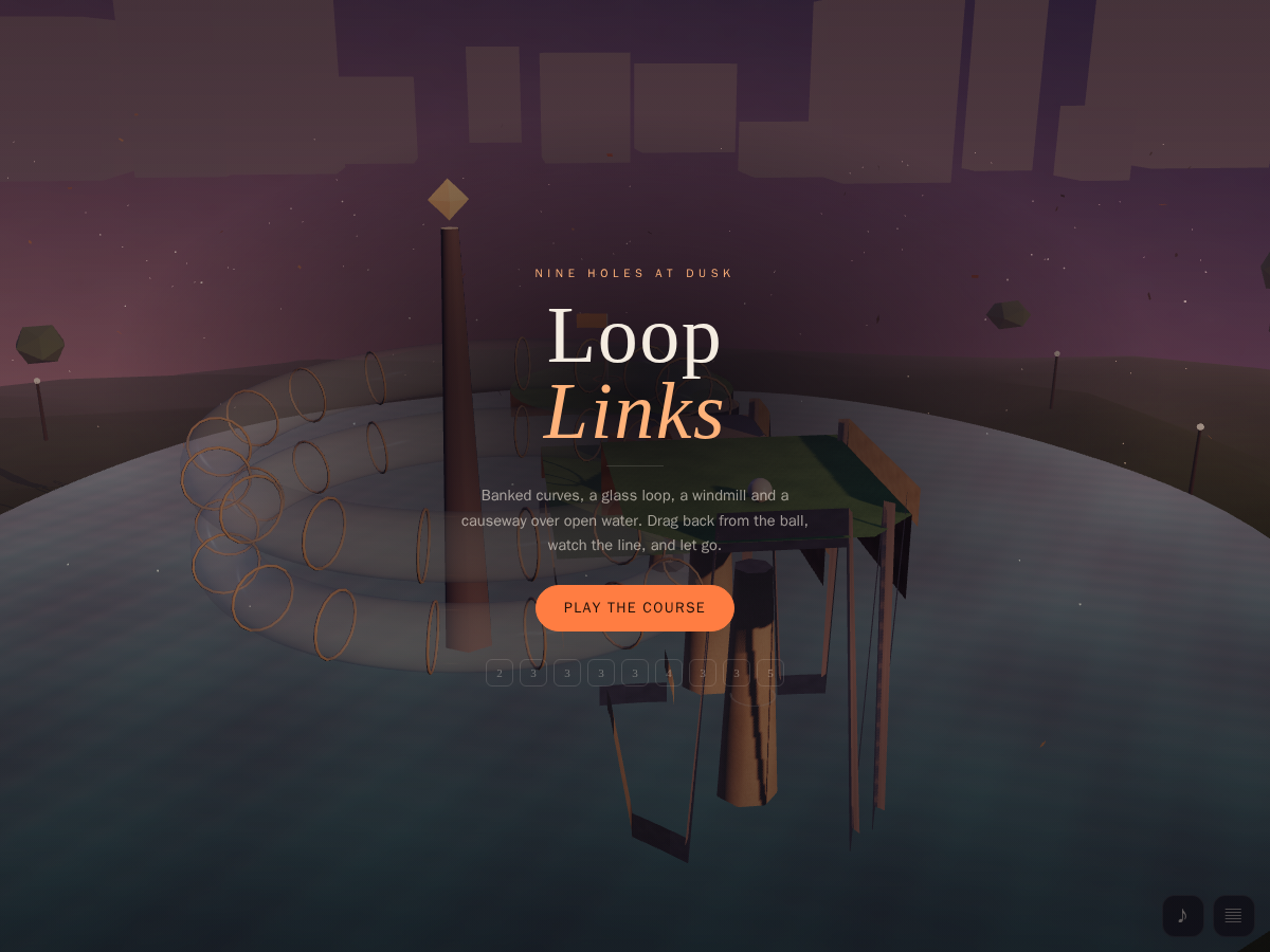 Screenshot of Loop Links